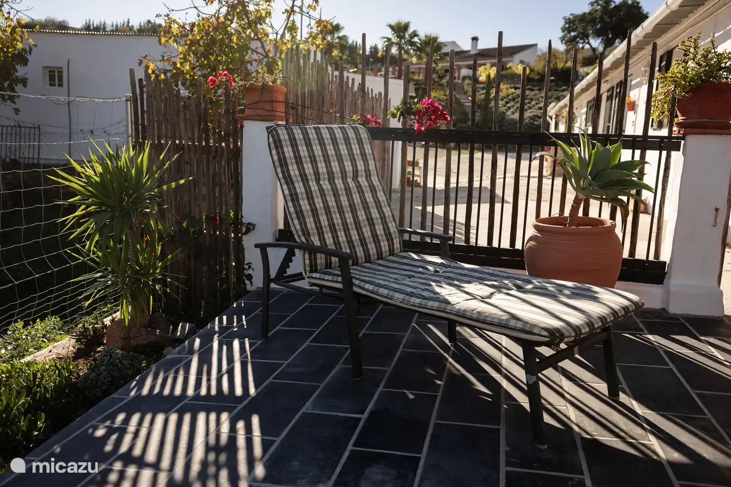 La tumbona para relajarse