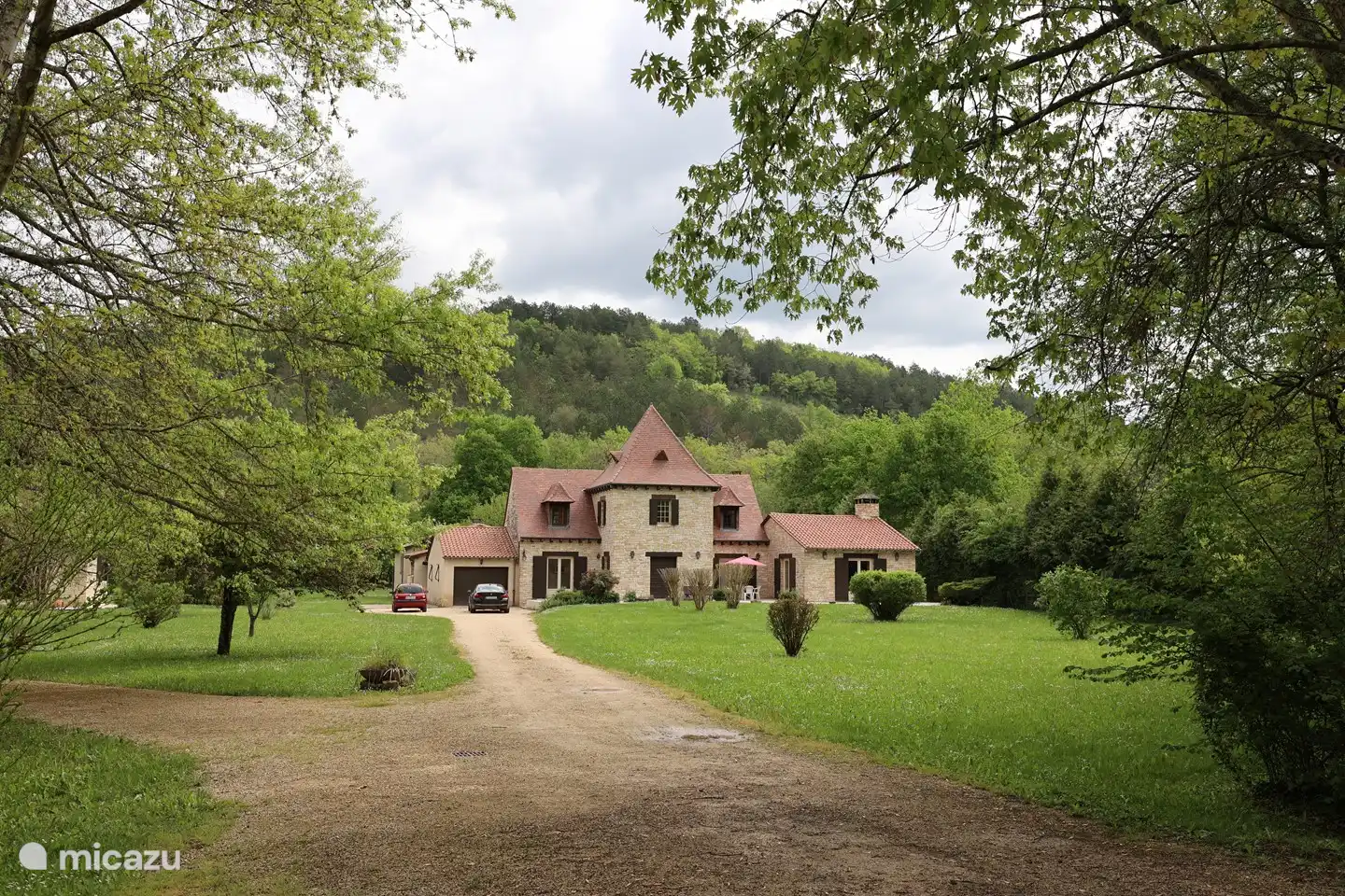 Villa Fauvel en el frente