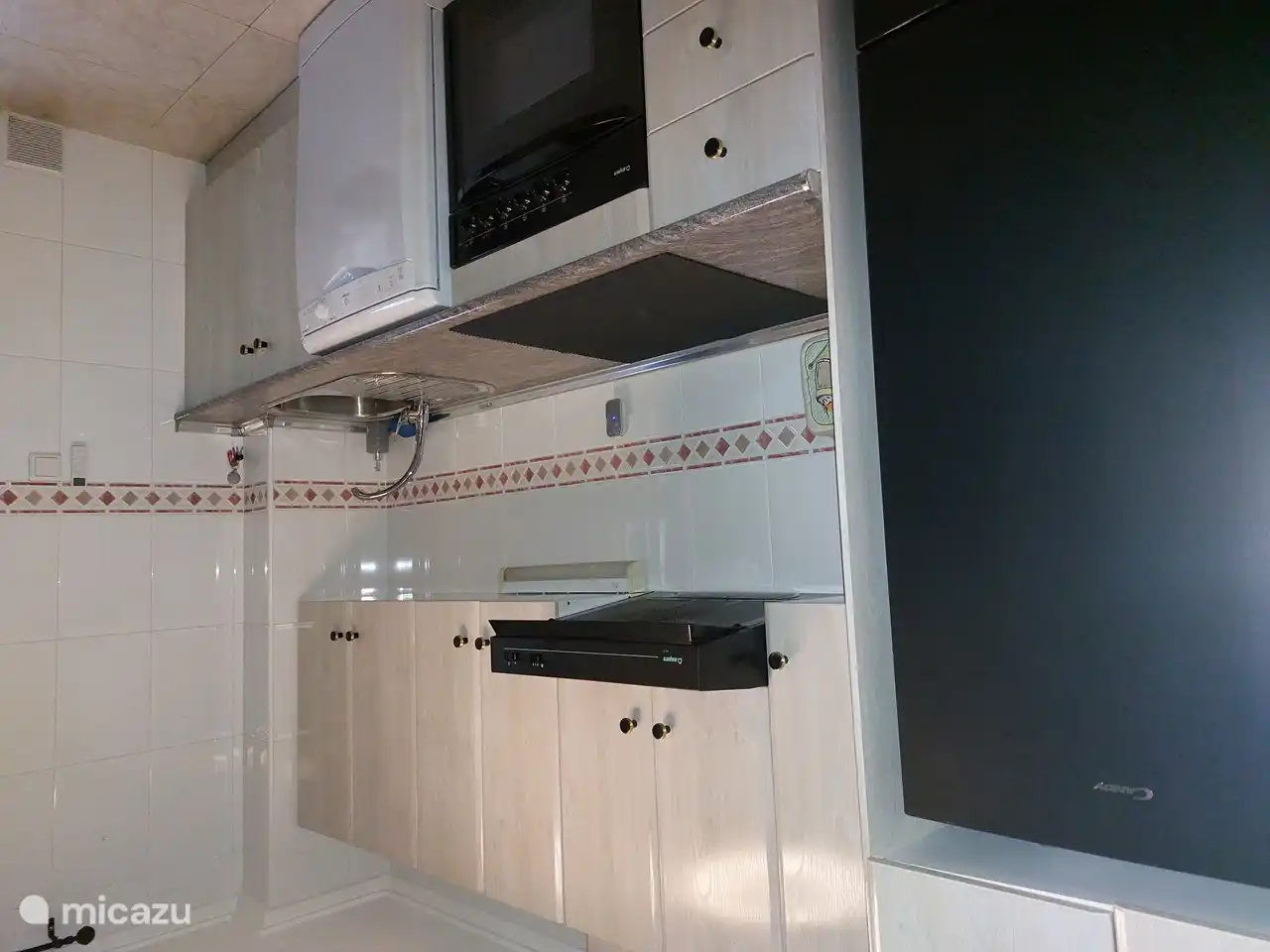 La cocina totalmente equipada