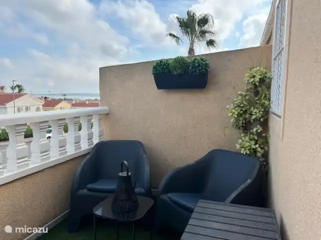 casa vacacional en España, Costa Blanca, Ciudad Quesada – Casa Ámbar Balcón en el dormitorio 1
