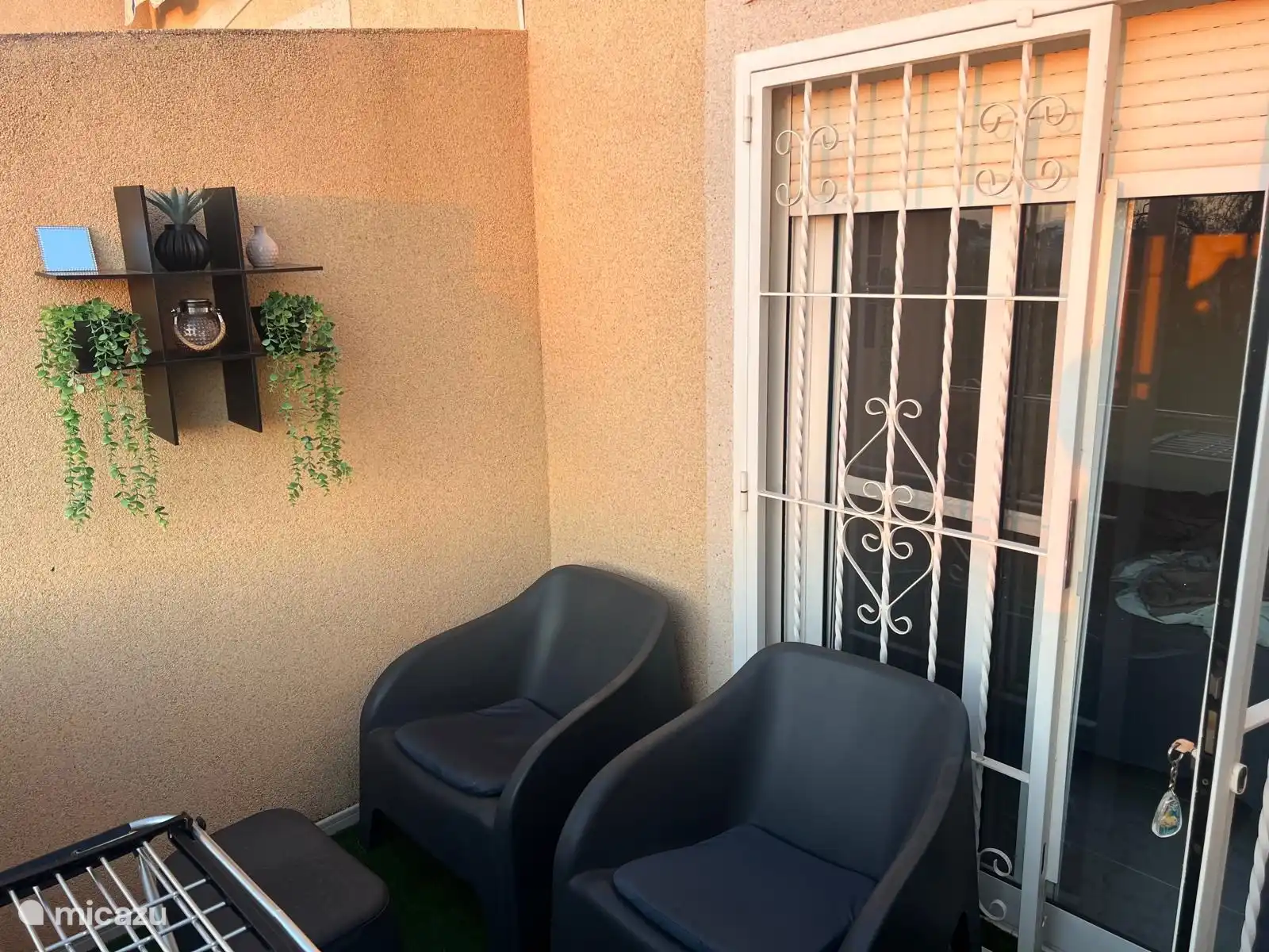 Balcón en el dormitorio 2 de arriba