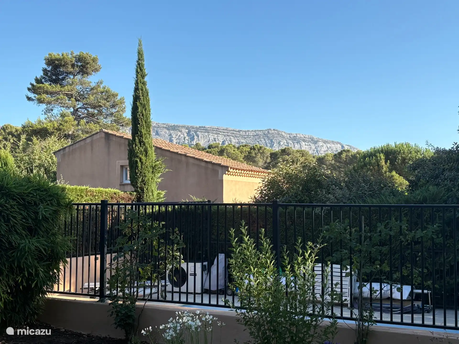 Blick auf den Garten