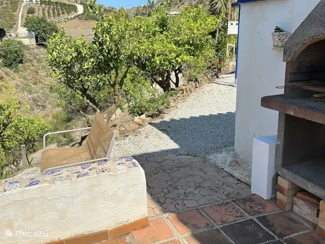 casa de nosotros en España, Andalucía, Canillas de Aceituno - villa Lado de la terraza
