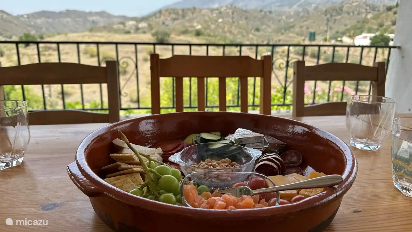 Terrasse im Obergeschoss