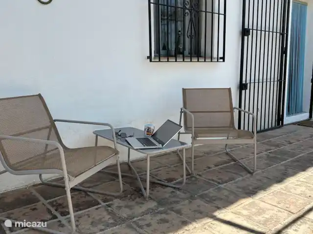 casa de nosotros en España, Andalucía, Canillas de Aceituno - villa Terraza en la puerta principal