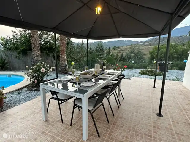 casa de nosotros en España, Andalucía, Canillas de Aceituno - villa Terraza