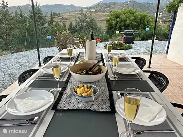 casa de nosotros en España, Andalucía, Canillas de Aceituno - villa Terraza