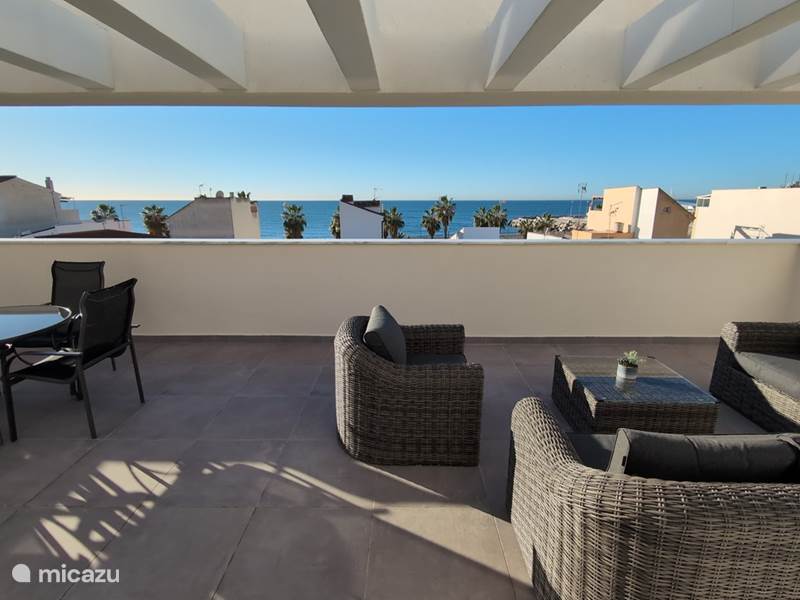 Ferienwohnung Spanien, Costa del Sol, Caleta de Velez Penthouse Penthouse El Carmelo, direkt am Strand