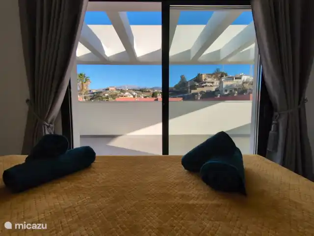Penthouse El Carmelo, à côté de la plage | Espagne, Costa del Sol, Caleta de Velez - penthouse Vue depuis la chambre principale