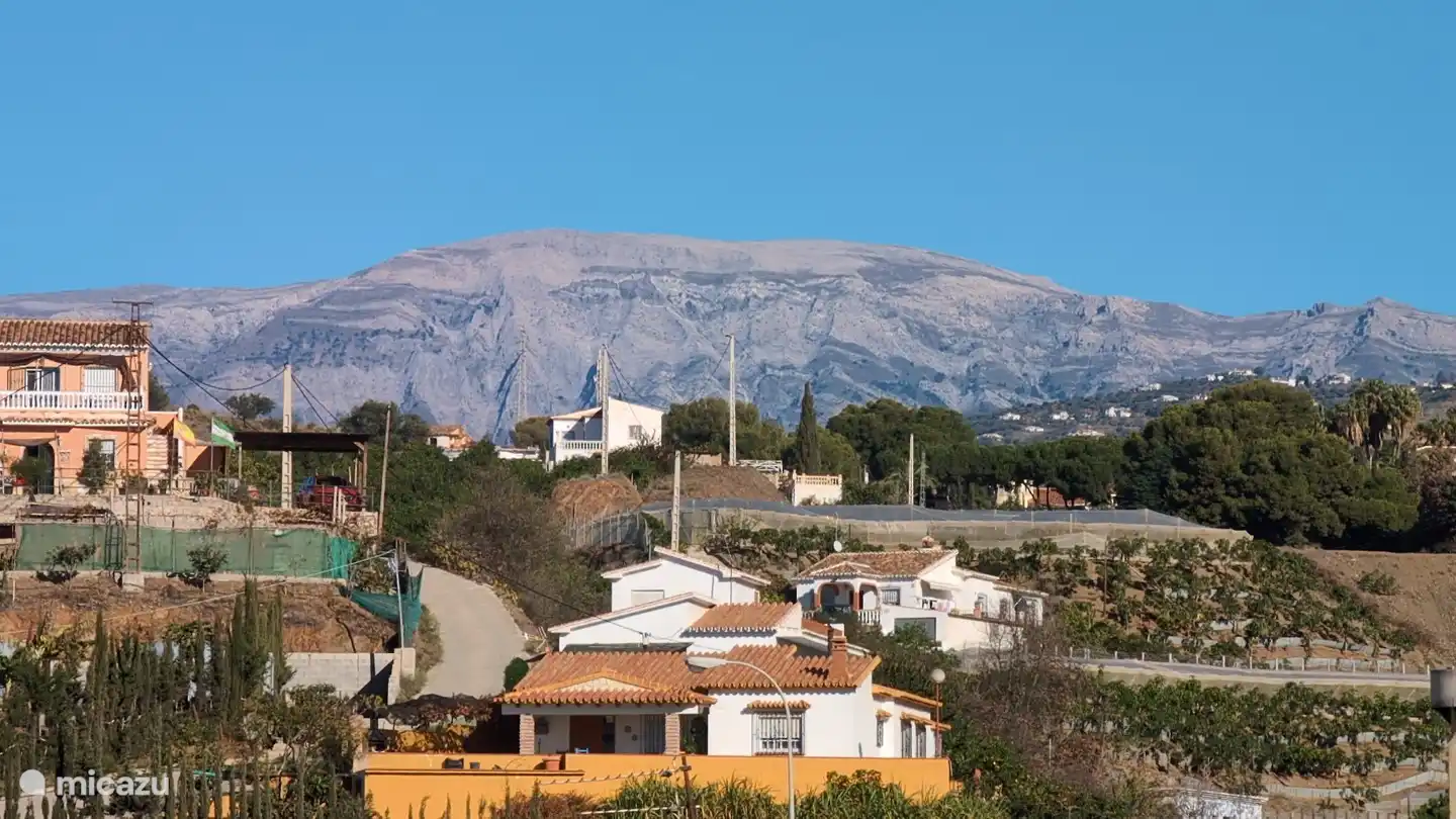 Blick auf die Berge im Norden