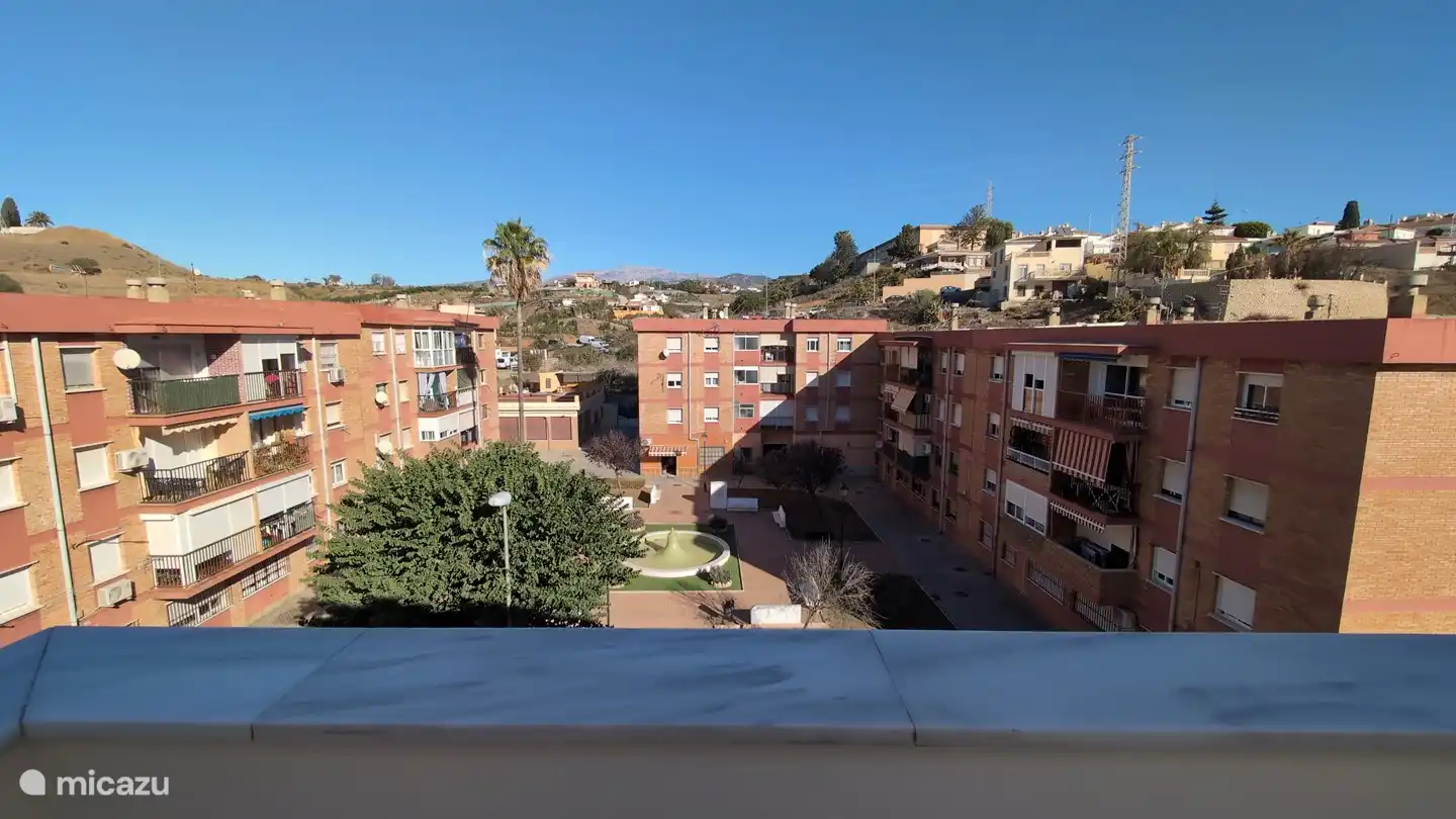 Blick auf die Berge im Norden