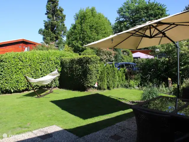 Veluwe Park Reewold Chalet Talisman huren in Nederland, Gelderland, Putten - chalet voortuin