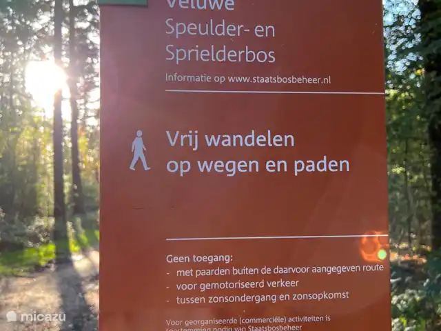 Veluwe Park Reewold Chalet Talisman huren in Nederland, Gelderland, Putten - chalet vrij wandelen op de veluwe