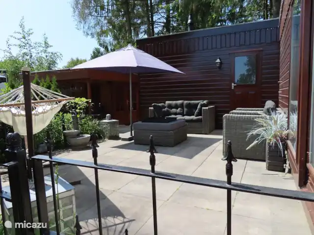 Veluwe Park Reewold Chalet Visión en Países Bajos, Güeldres, Putten - chalet el jardín