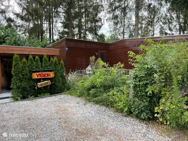 Veluwe Park Reewold Chalet Visión en Países Bajos, Güeldres, Putten - chalet Estacionamiento