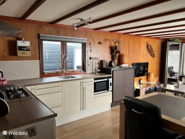 Veluwe Park Reewold Chalet Visión en Países Bajos, Güeldres, Putten - chalet cocina de esquina