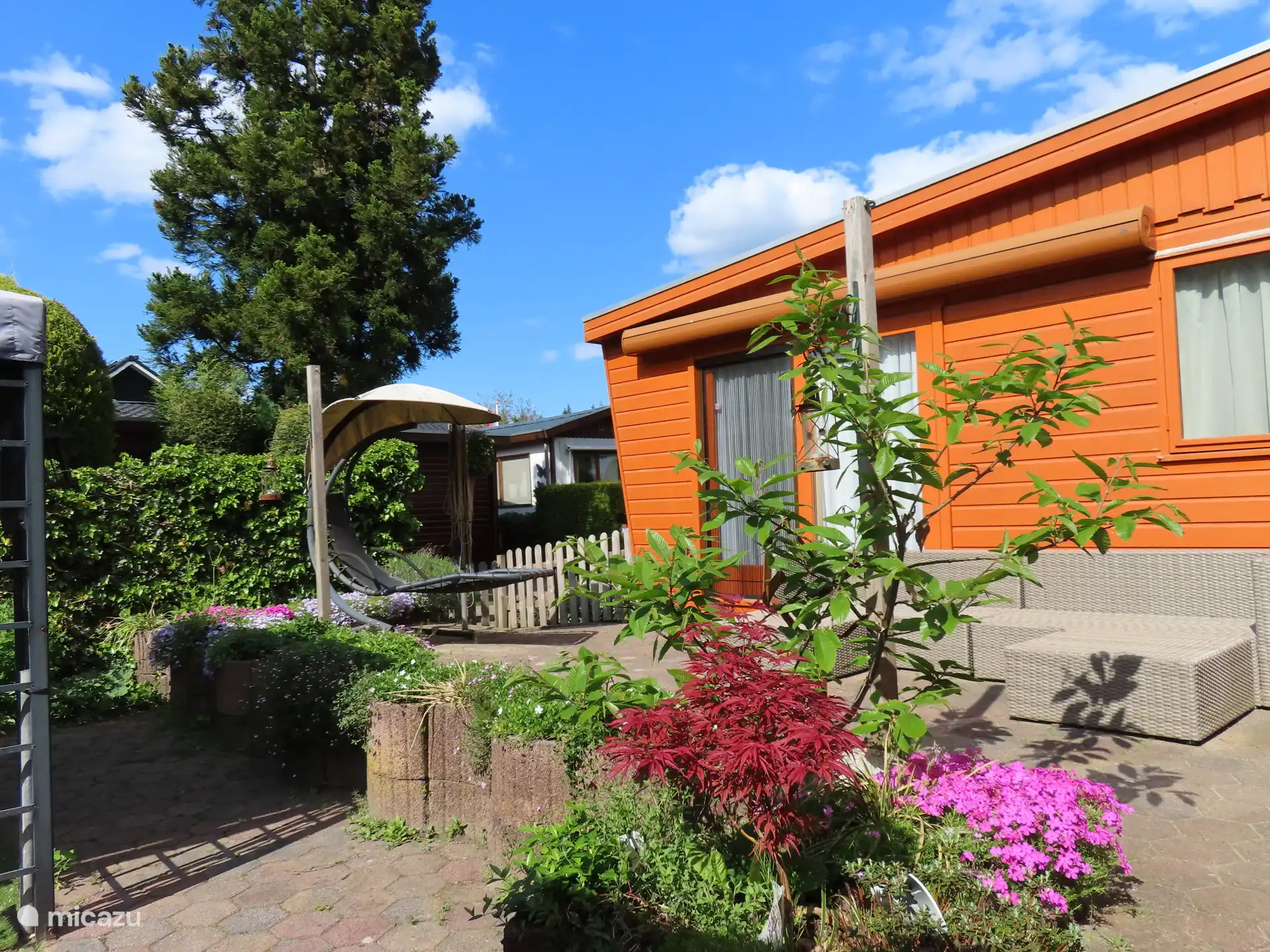 Ein gemütlicher Garten 