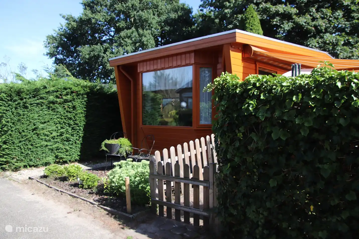 die Unterkunft an der Vorderseite