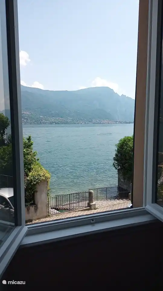 Der Ausblick aus dem Wohnzimmer.