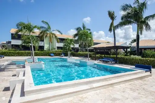 Spacious swimming pool within walking distance