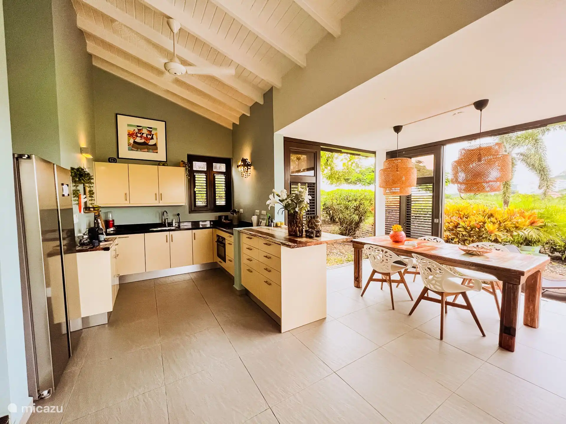 Spacious kitchen