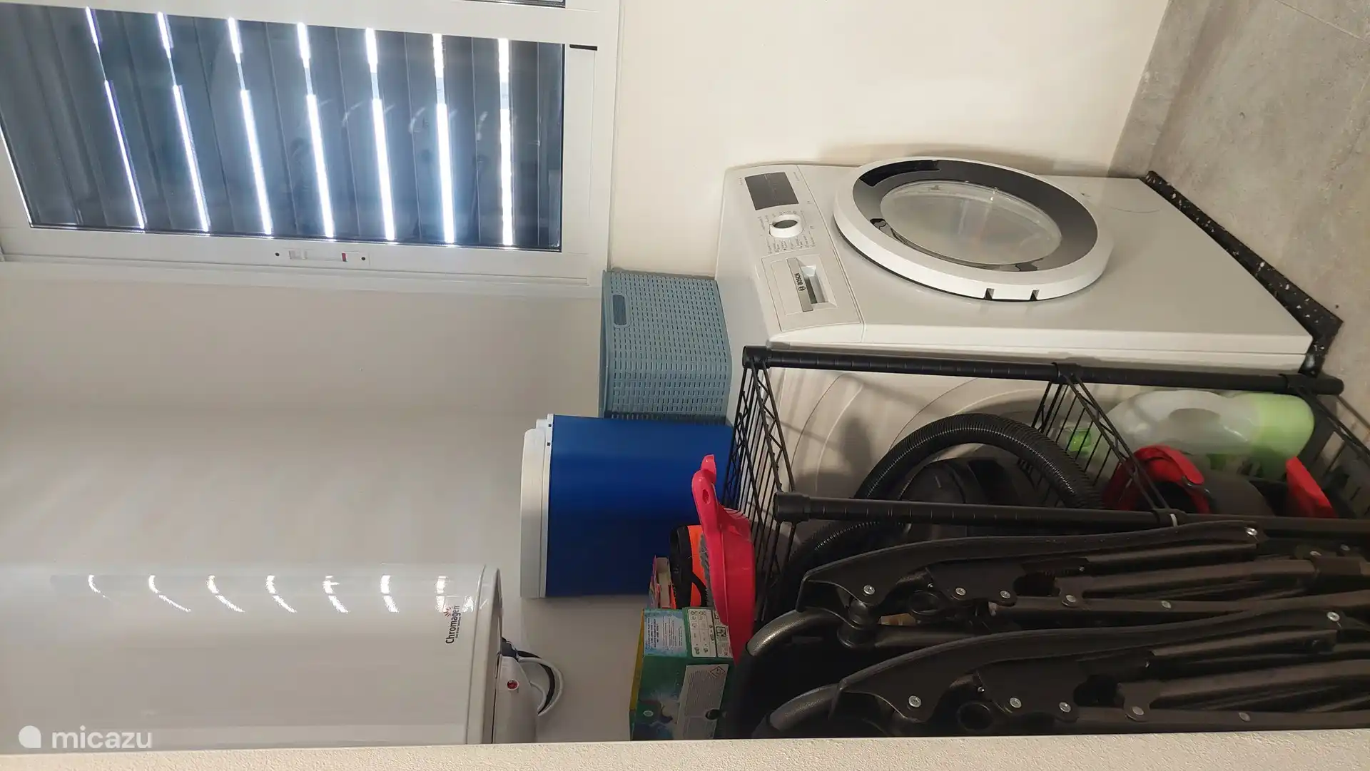 Débarras + machine à laver