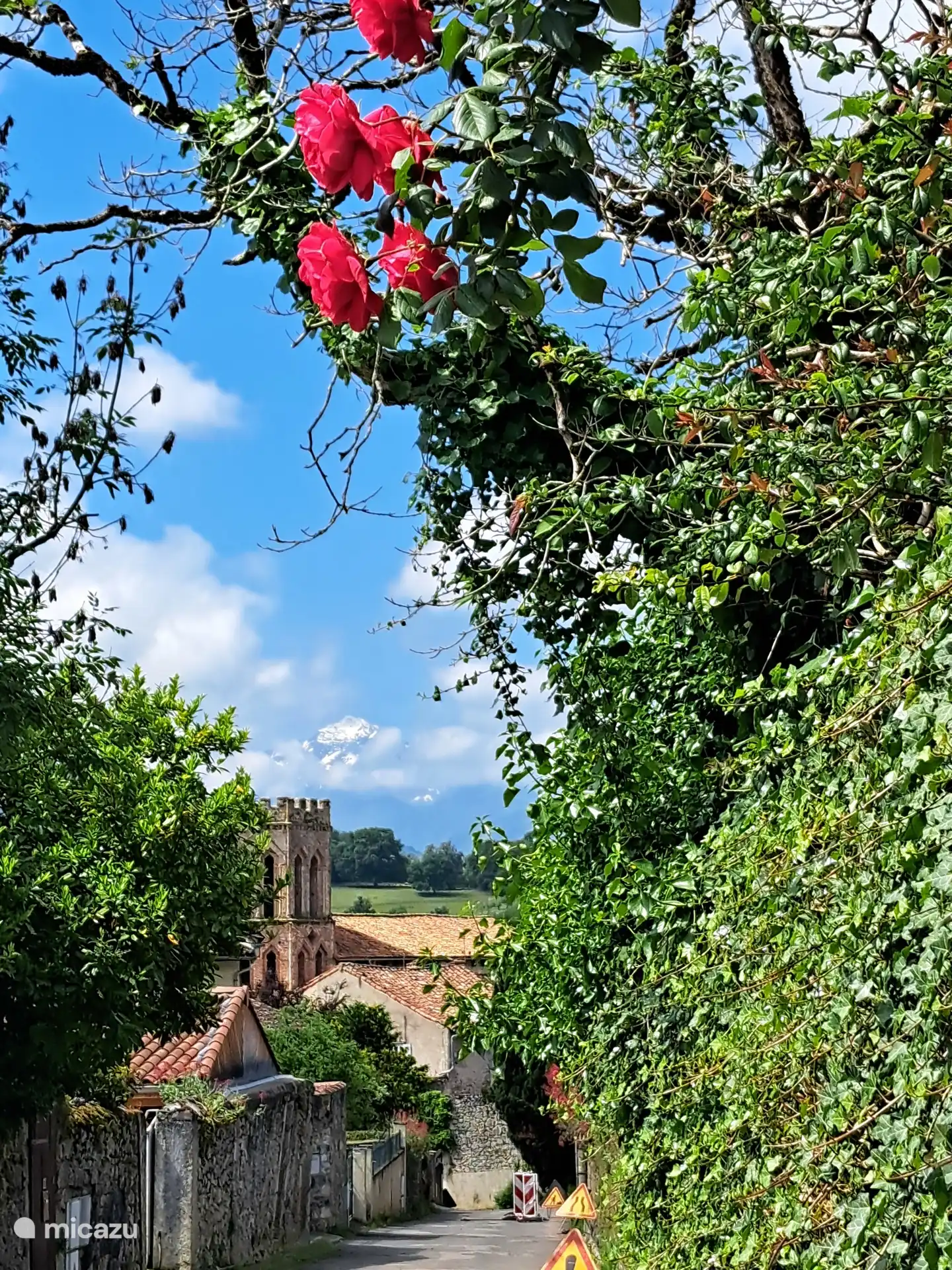 Si te fijas bien, puedes ver los Pirineos al fondo. Estos nunca est&#225;n lejos. 