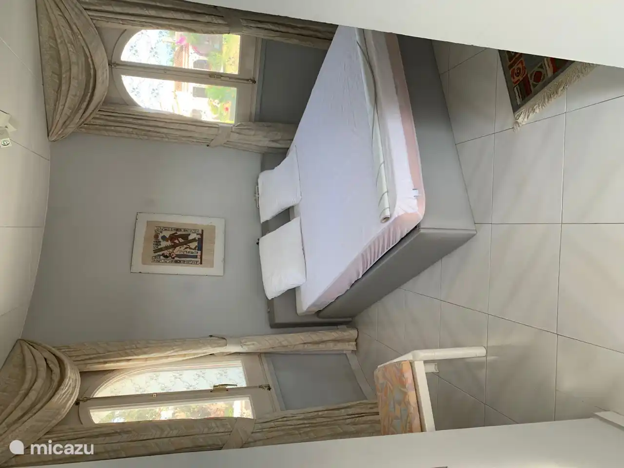 bedroom on the first floor