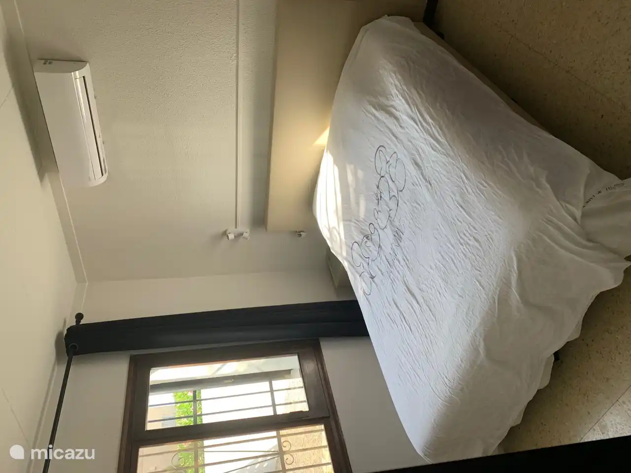 Bedroom with air conditioning