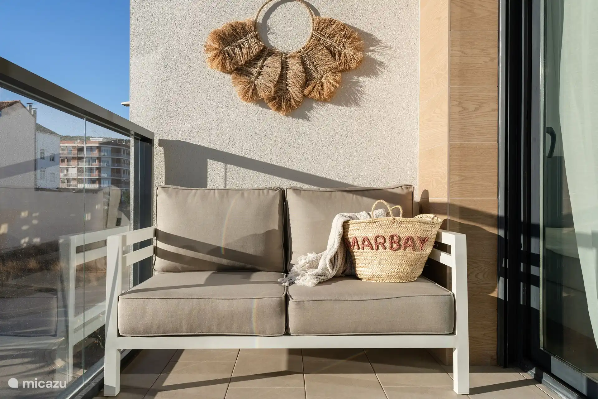 Terrasse von den Schlafzimmern