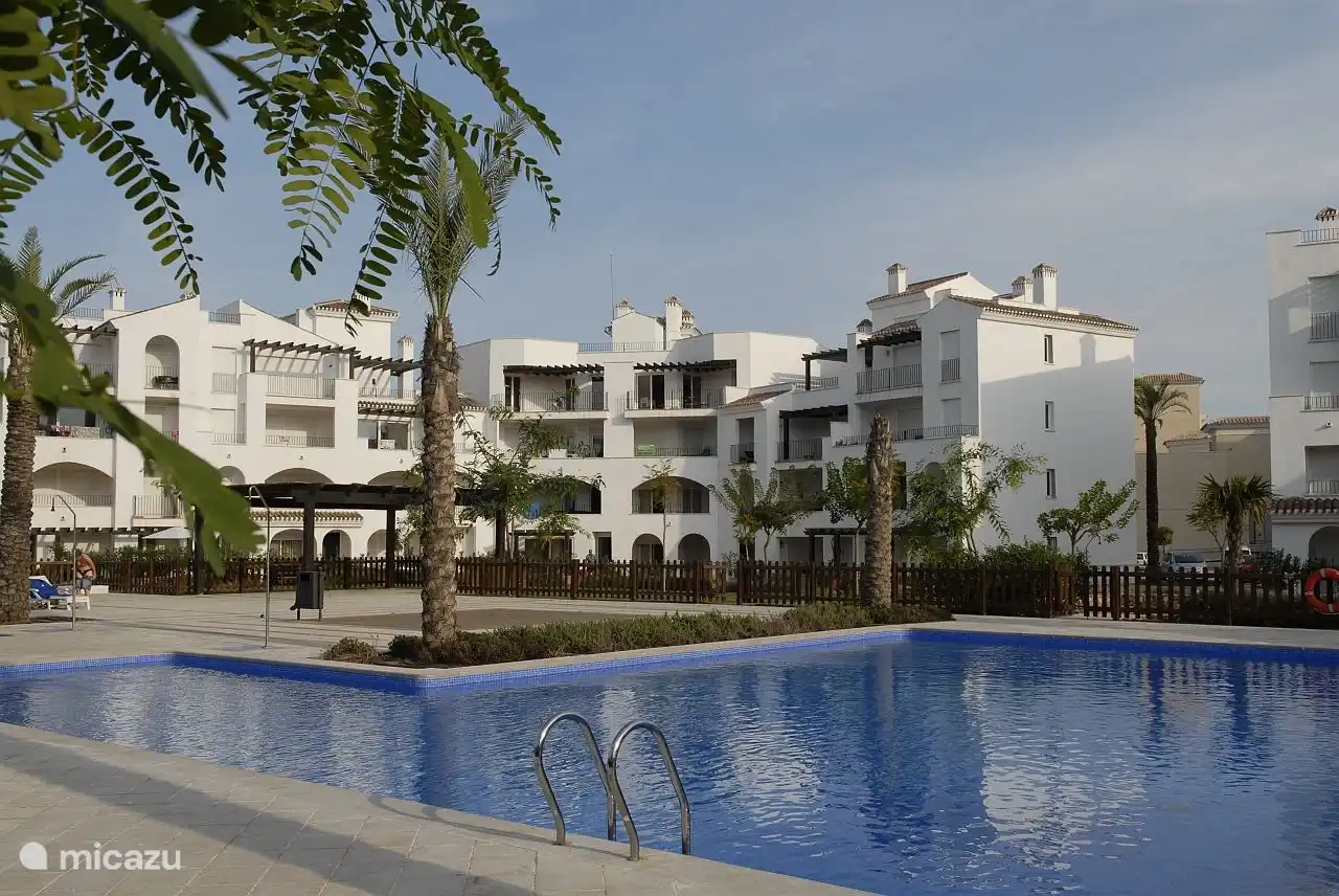 Garden with a view of the penthouse