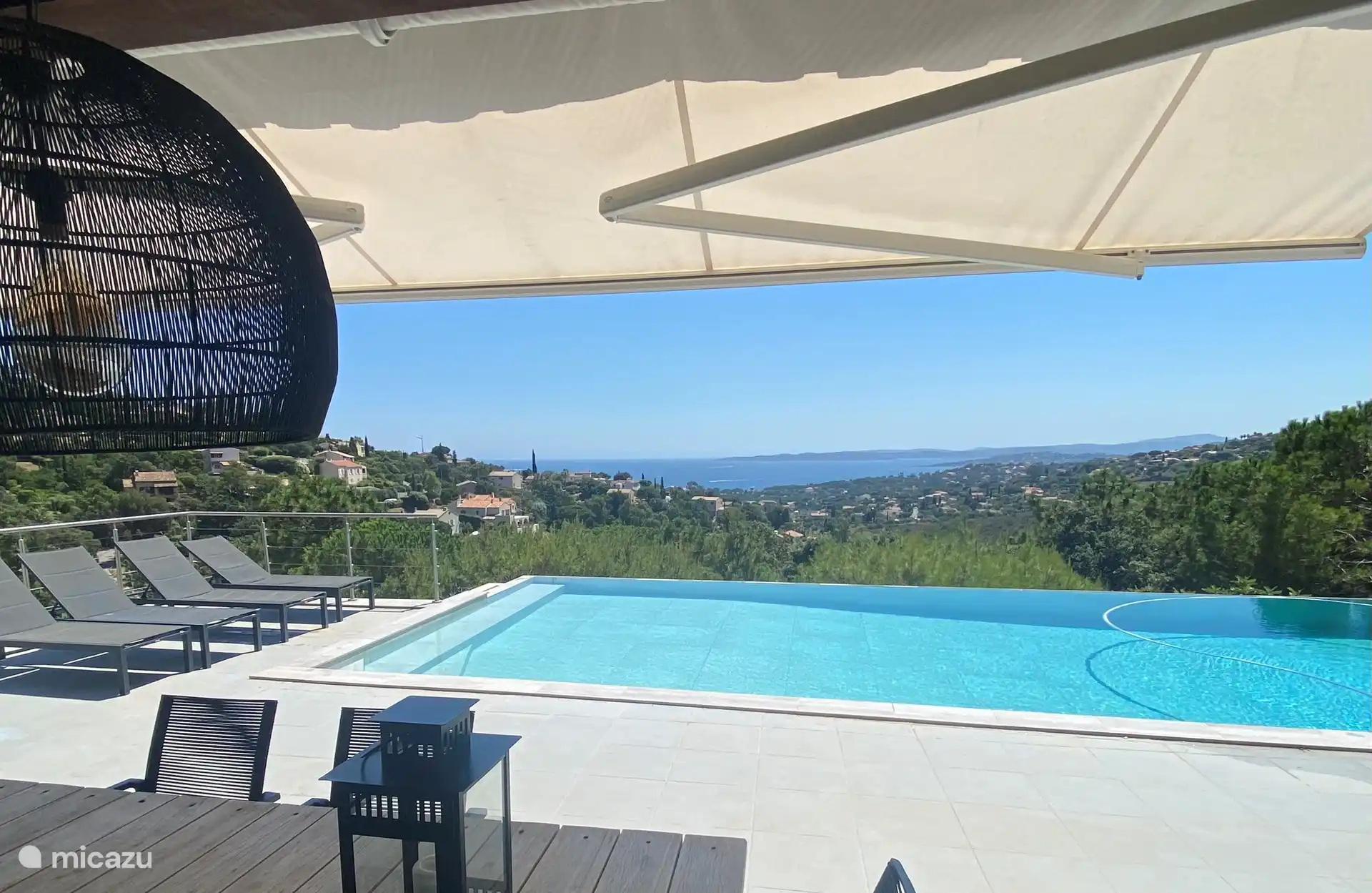 villa, Les Issambres, Côte d´Azur, Frankreich - Villa Corniche Meerblick auf St. Tropez