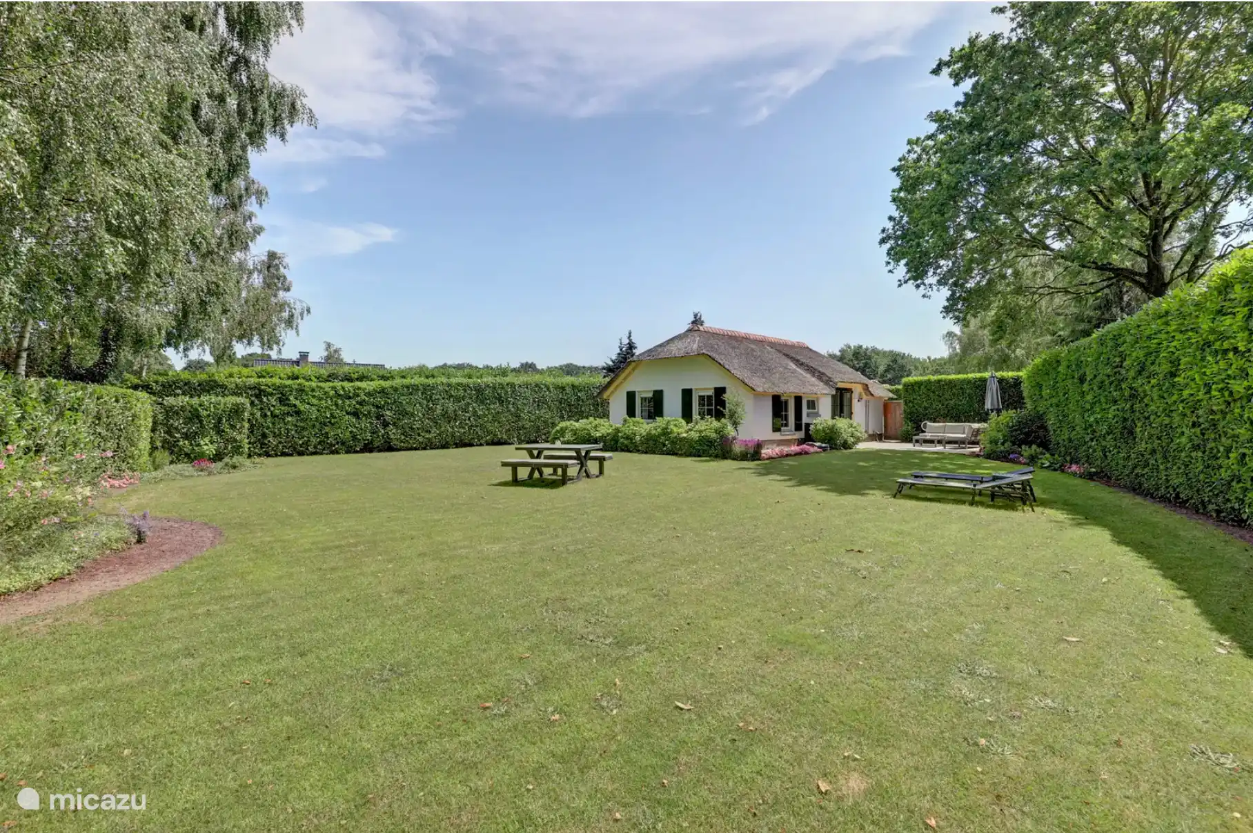 Heerlijk grote tuin