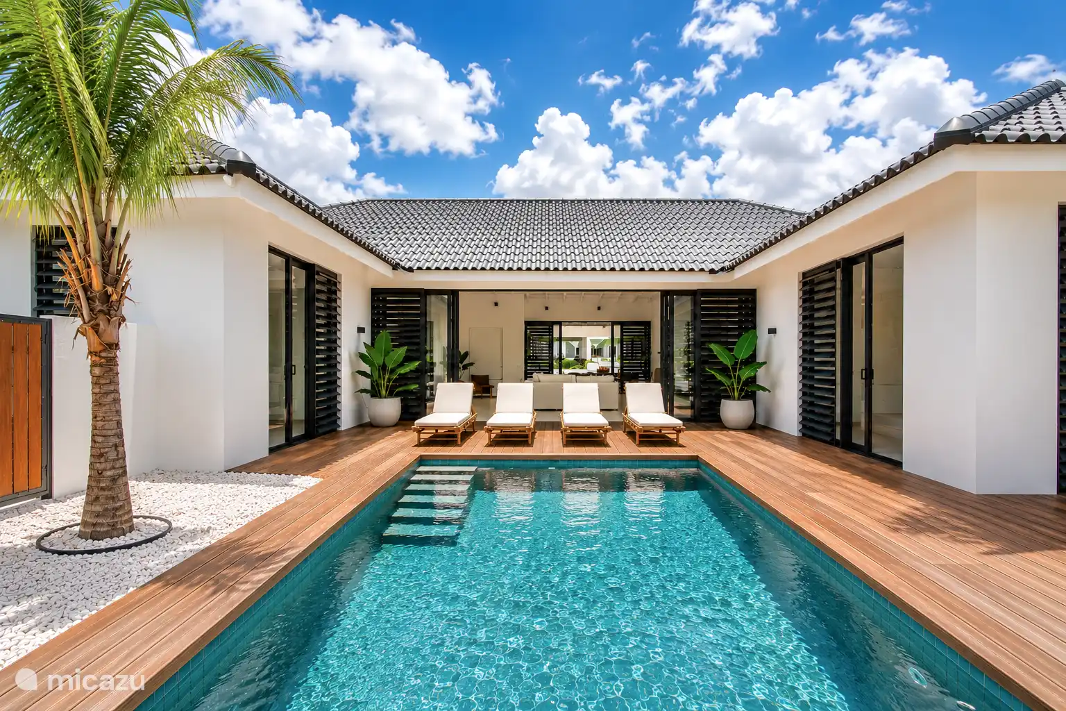 Last-Minute villa, Curaçao, Banda Ariba (Ost), Jan Thiel – Villa NOMA | NEU | Luxus | Meerblick 