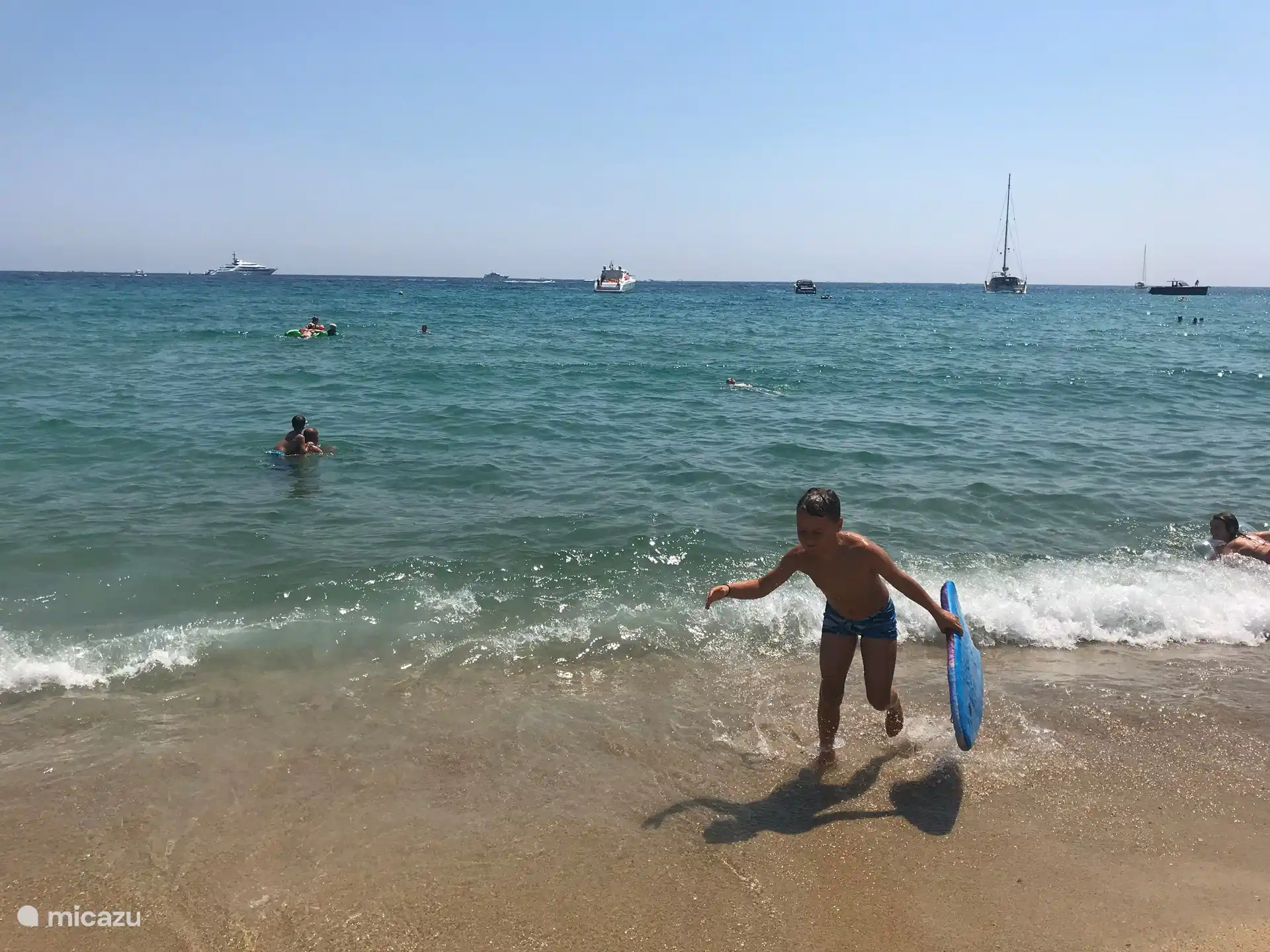 Plage de Pampelonne se encuentra directamente en el parque de vacaciones.