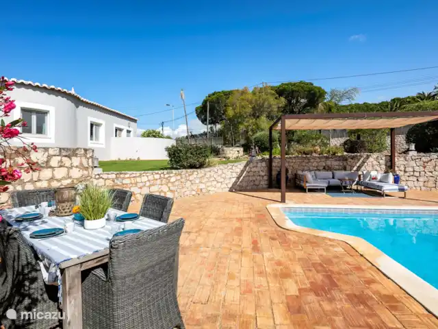 Casa das Areias Brancas en Portugal, Algarve, Carvoeiro - villa Zona de piscina