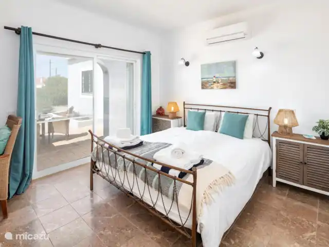 Casa das Areias Brancas en Portugal, Algarve, Carvoeiro - villa Dormitorio # 2 con cama doble