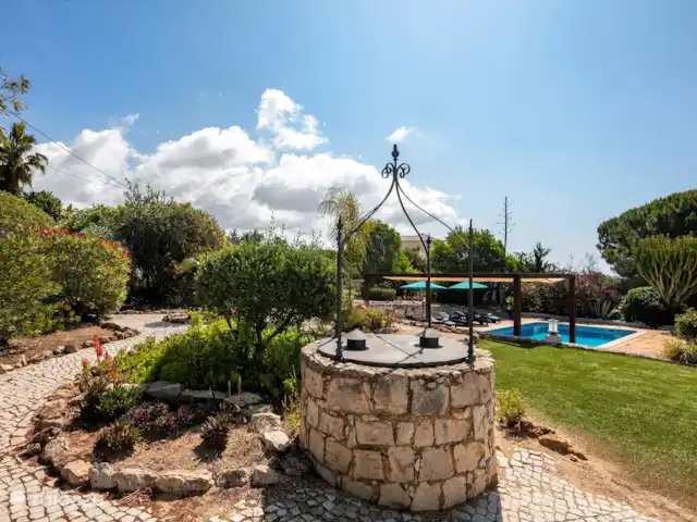 Casa das Areias Brancas en Portugal, Algarve, Carvoeiro - villa Jardín