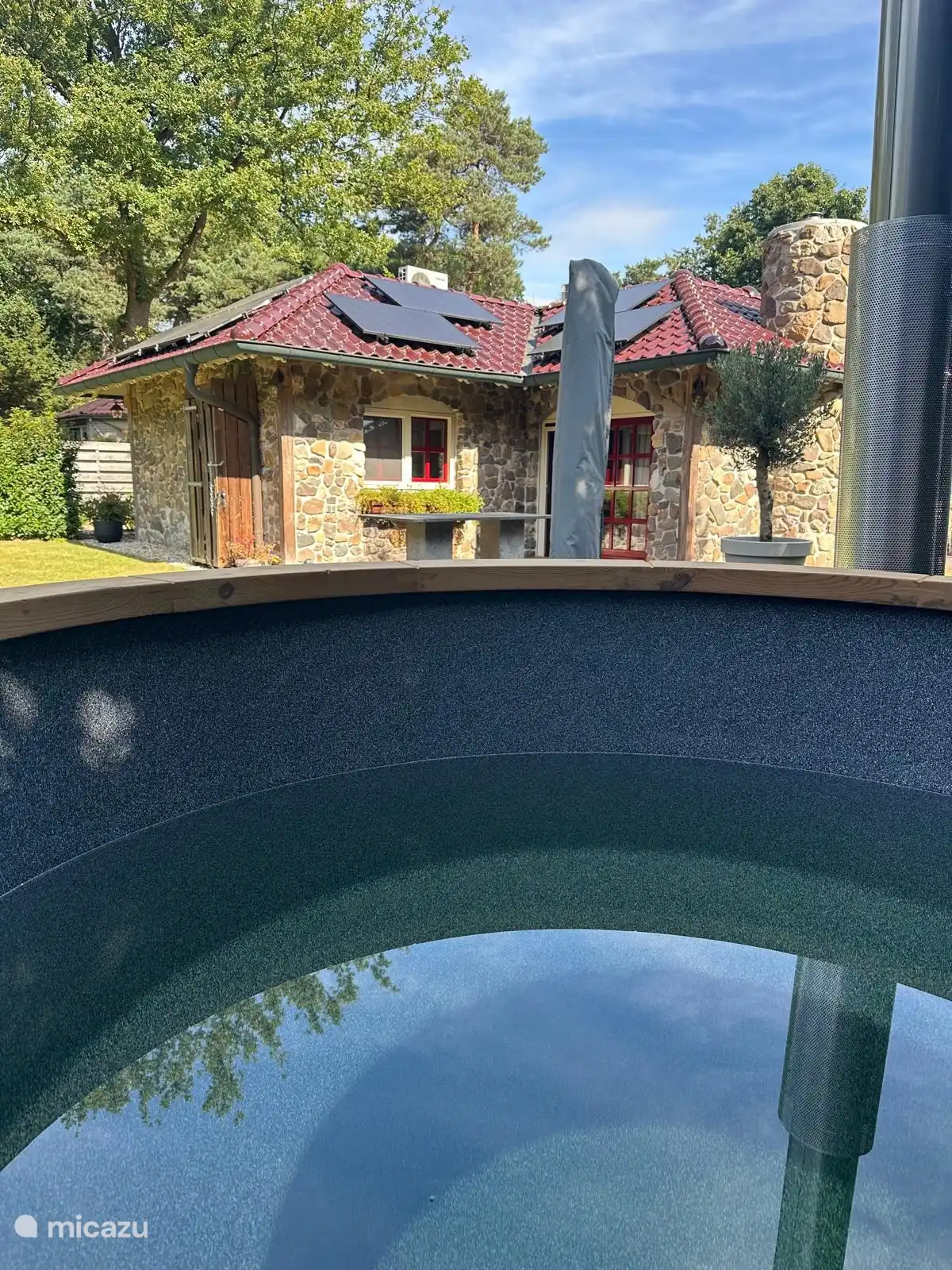 Vom Whirlpool aus gesehen