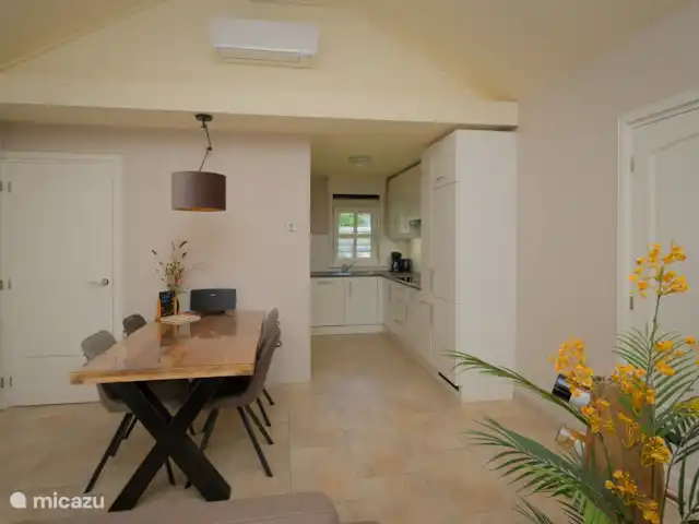 Bosparel huren in Nederland, Overijssel, Holten - vakantiehuis Leefruimte, woonkamer met open keuken