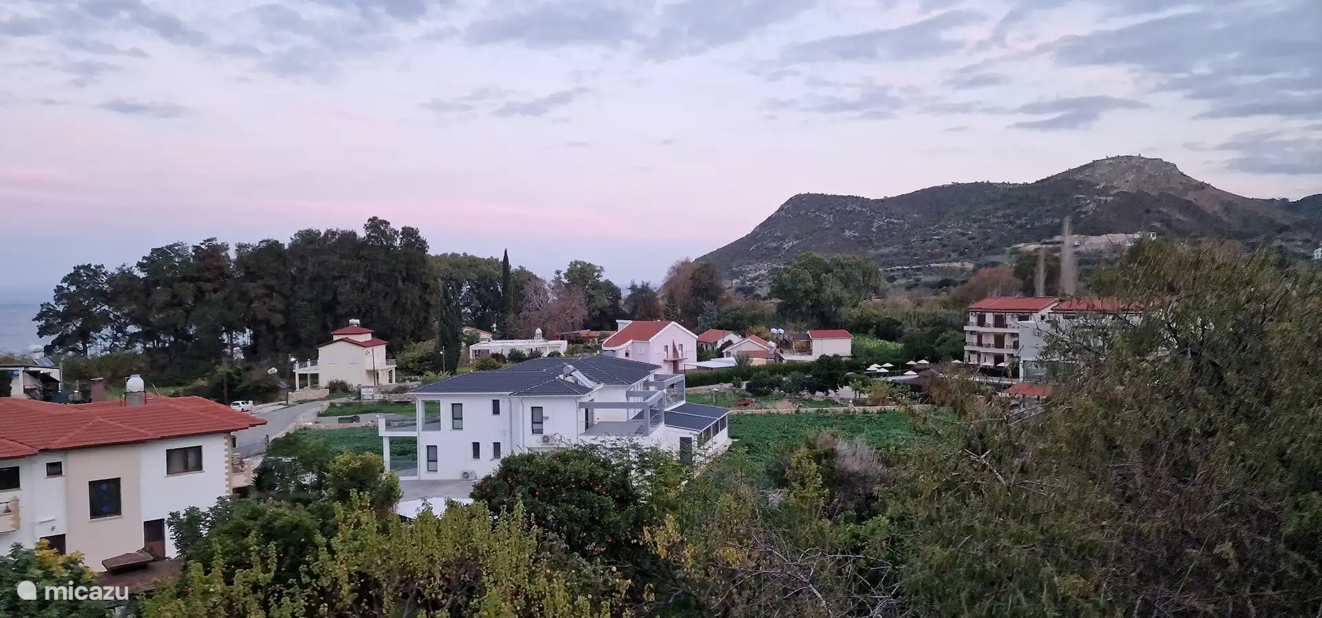Vista desde el balcón de los dormitorios.