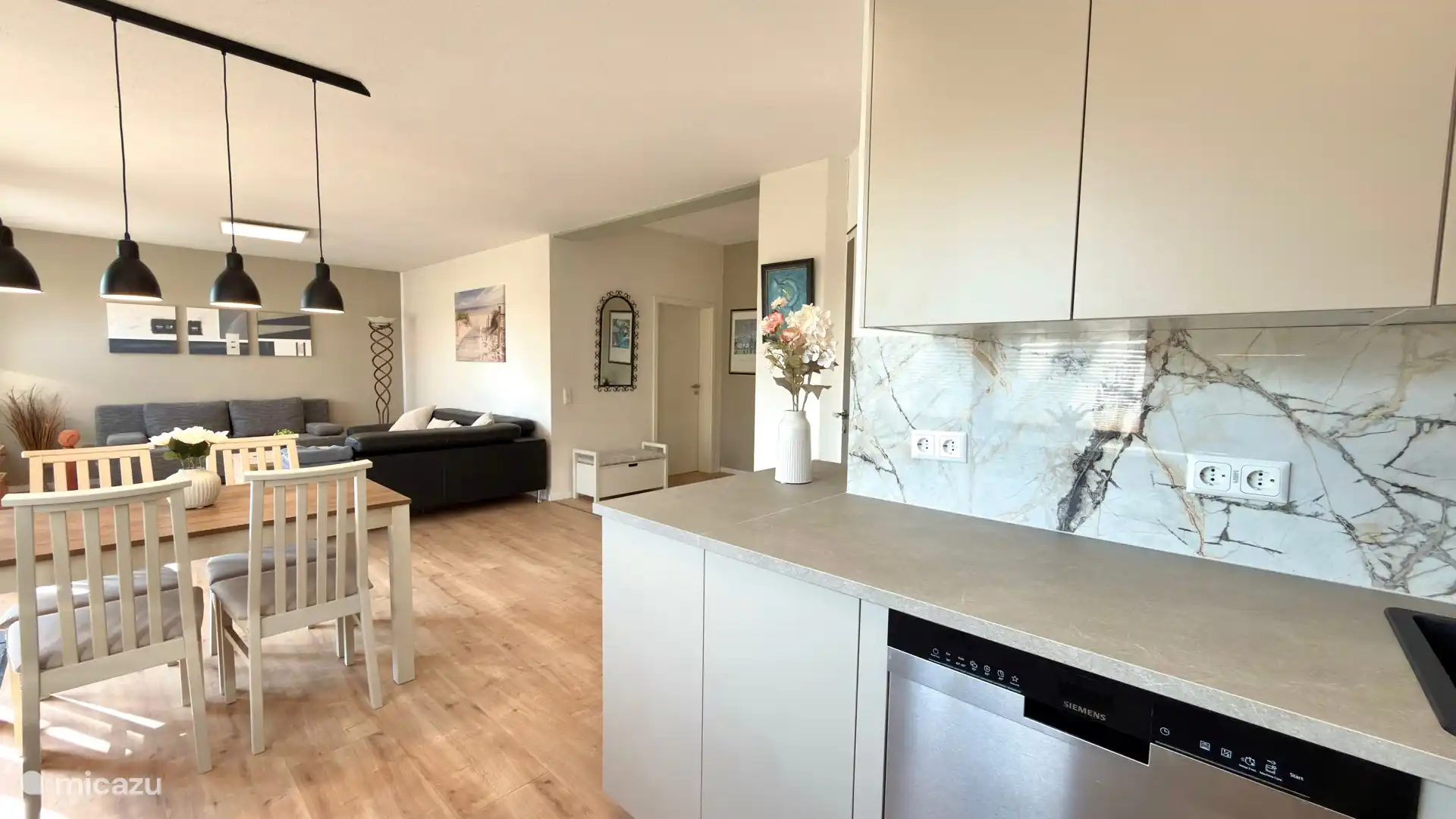 Cocina, Salón, Comedor