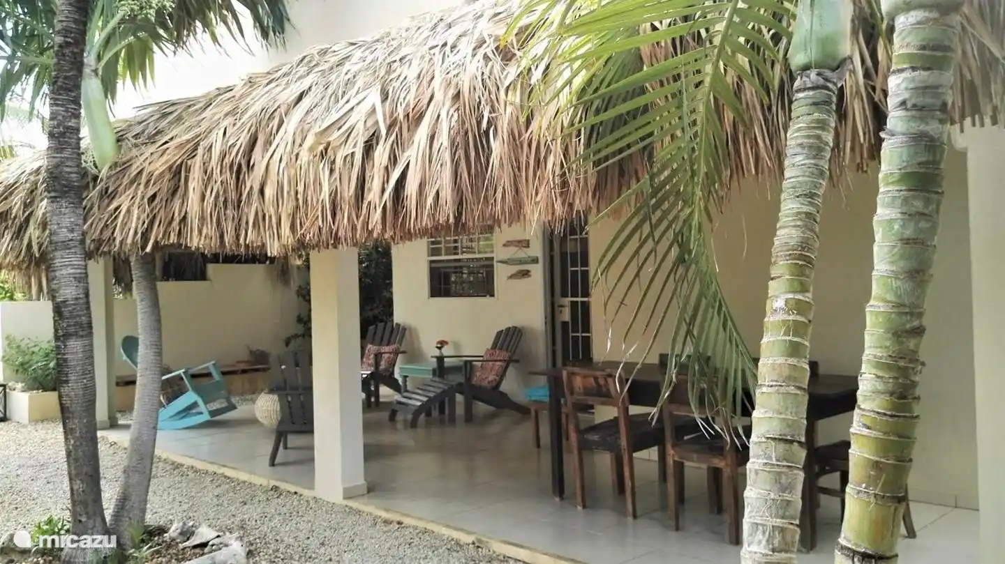 Gezellige porch, op de wind. 