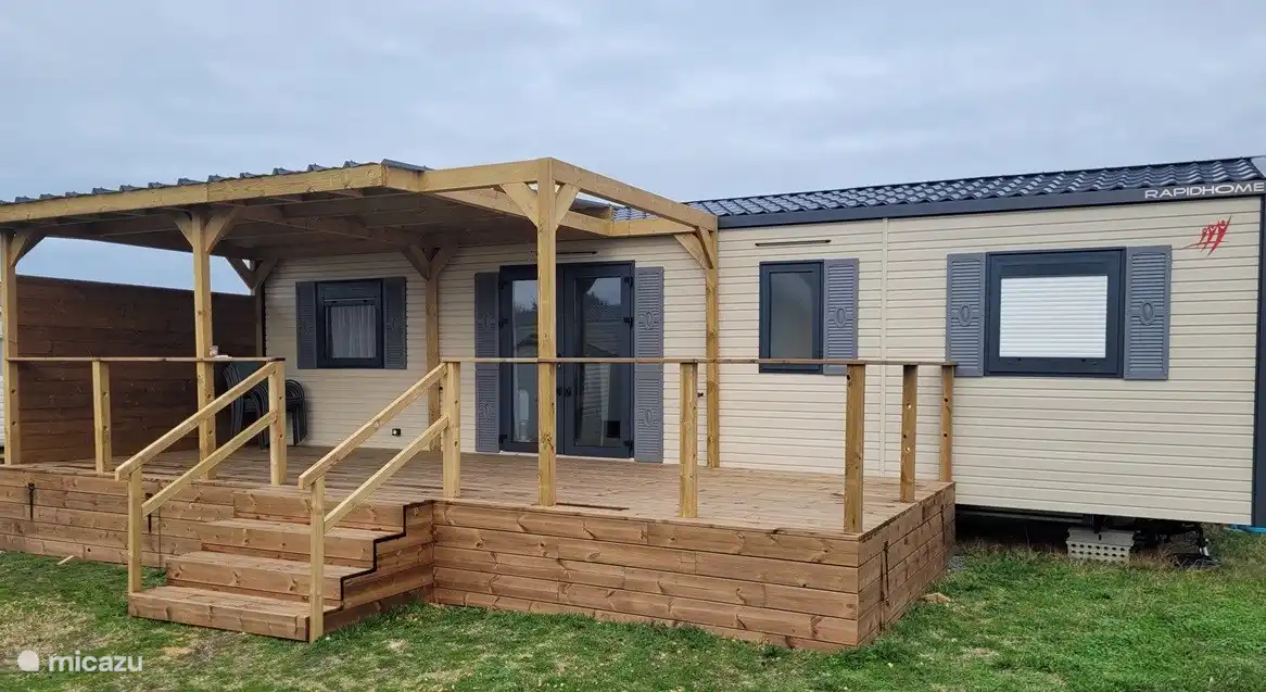 mobile home, Guilvinec, Finistère, France - Ty Traezh