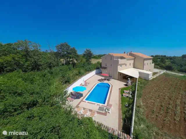⭐ Gruppenferienhaus Villa Augustus ⭐ huren in Kroatië, Istrië, Zminj - vakantiehuis