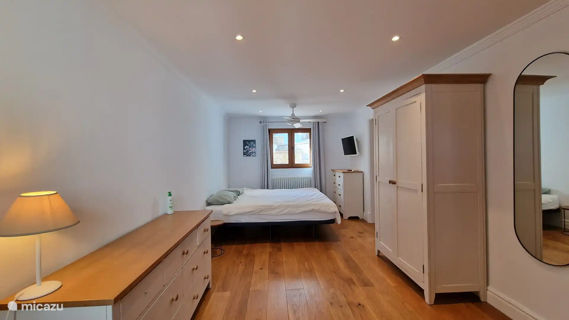 Schlafzimmer 1 im Erdgeschoss