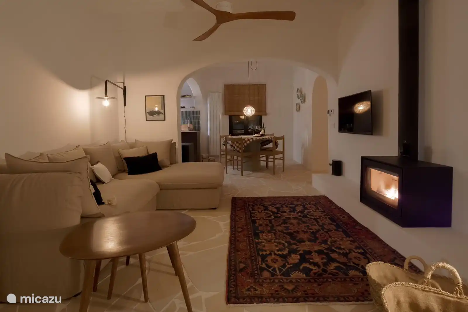 Warm winter evenings.