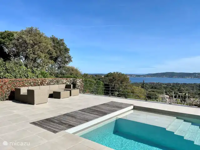 Villa Cítricos en Francia, Costa Azul, Grimaud - villa Terraza y piscina