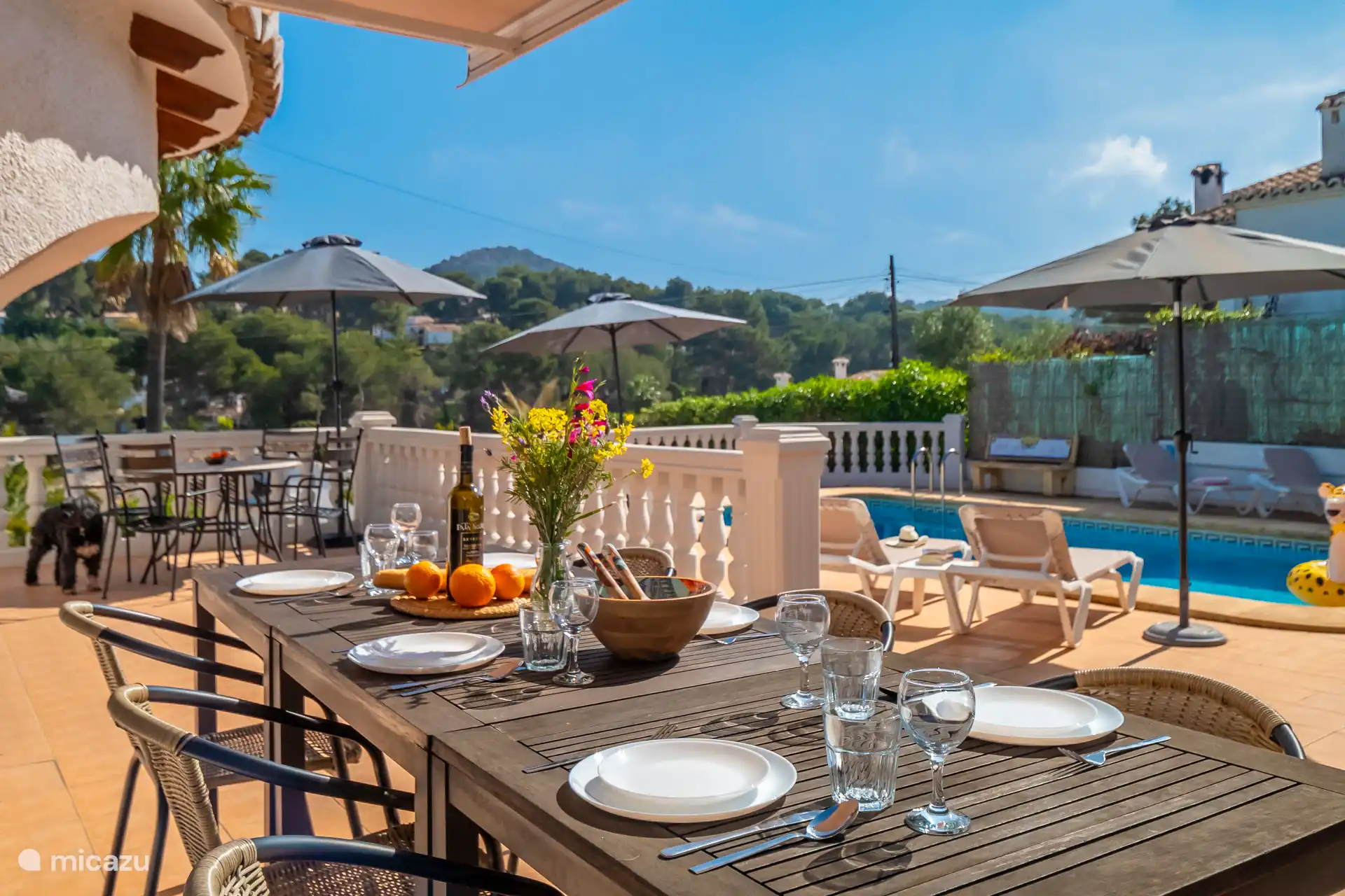 Casa Vista Mar y Montgo in Spanien, Costa Blanca, Jávea - Ferienhaus