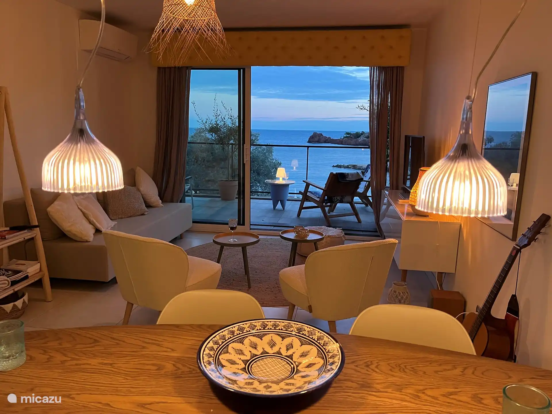 Kontakt mit dem Meer auch abends